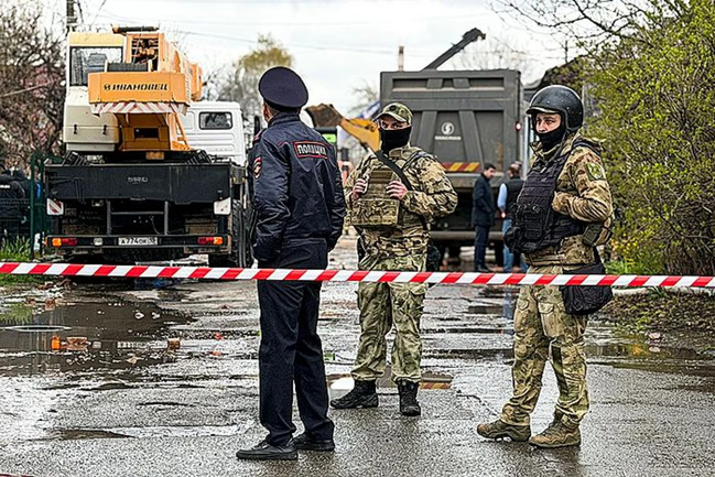 Vladiqafqazda pirotexnikanın qanunsuz istehsalında şübhəli bilinən şəxslər saxlanılıb