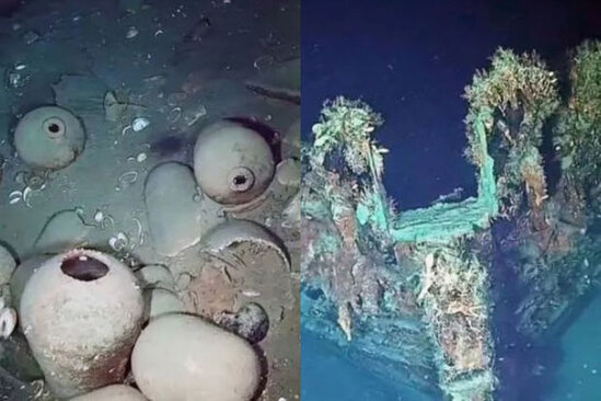 300 il əvvəl batan gəmidə xəzinə aşkar edildi - FOTO