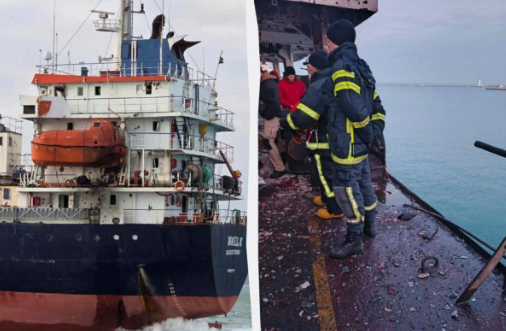 Rusiya Odessada iki gəmini vurub: Ölən və yaralananlar var