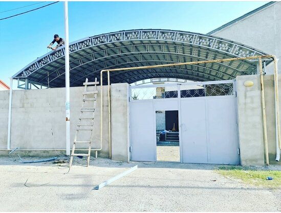 Polikarbonat və dam örtüklərin hazırlanması və quraşdırılması