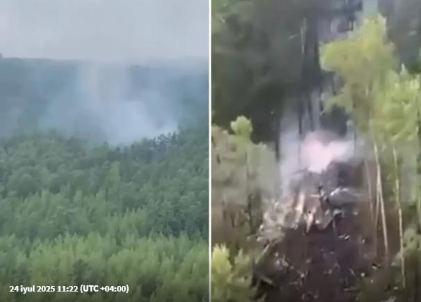 Rusiyada təyyarə QƏZASI: kimsə sağ qalmadı