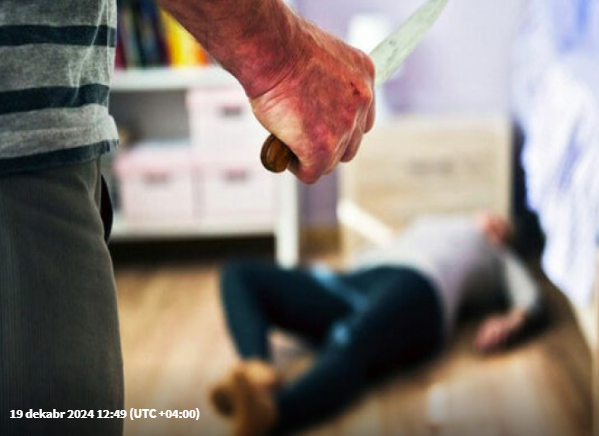 Dörd uşaq anası vəhşicəsinə öldürüldü