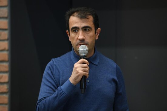 Federasiya rəsmiləri və milli komandaların məşqçiləri ilə görüş keçirilib