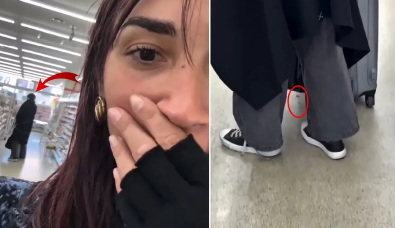 Girdiyi mağazada dəhşət yaşadı: "Çamadandan qan damlayırdı" - VİDEO