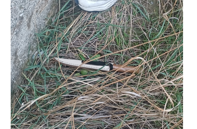 Parkda bədbəxt hadisə: Gənc oğlan üstündə daşıdığı çörək bıçağının üzərinə yıxılaraq xəsarət alıb - VİDEO