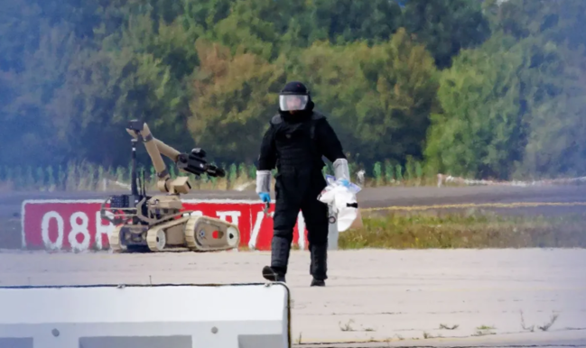 Merts Leypsiq hava limanında dron hücumuna görə Rusiyanı günahlandırmaq niyyətindədir