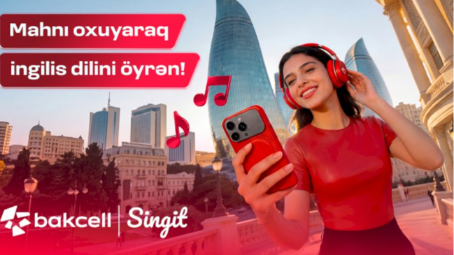 Bakcell ilə ingilis dilini "Singit" tətbiqində öyrən