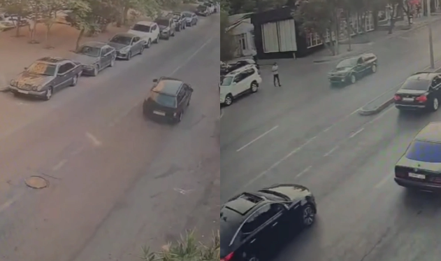 Yol polisinin qanuni tələbinə riayət etməyən sürücü həbs olunub