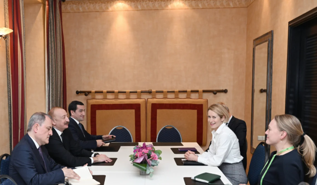 İlham Əliyev Münhendə Kaya Kallas ilə görüşüb - YENİLƏNİB