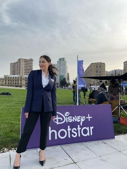 Azərbaycanlı aktrisa "Netflix"də yayımlanacaq filmdə ROL ALDI - FOTO