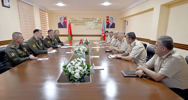 Azərbaycan və Belarus arasında hərbi obyektlərin mühafizəsi müzakirə olunub