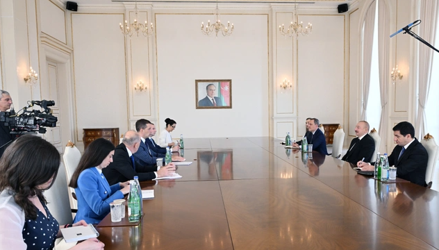 Prezident İlham Əliyev Serbiyanın xarici işlər nazirini qəbul edib