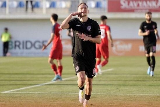 "Sabah"ın futbolçusu Aleksey Kaşuk Azərbaycan çempionatları tarixinə düşdü