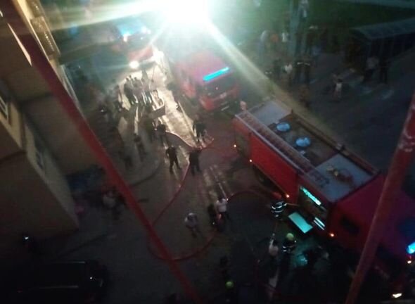 Bakıda çoxmərtəbəli yaşayış binasında yanğın söndürüldü -YENİLƏNİB + FOTO + VİDEO