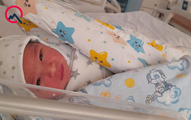 Zərdabda 5 günlük körpə öldü