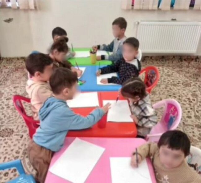 Qaradağda Mədəniyyət Mərkəzi uşaq bağçasına çevrilib (FOTO)