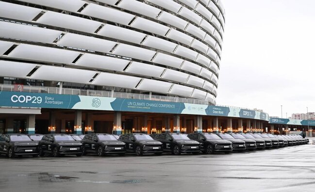 Prezident və xanımı Bakı Olimpiya Stadionunda - Fotolar