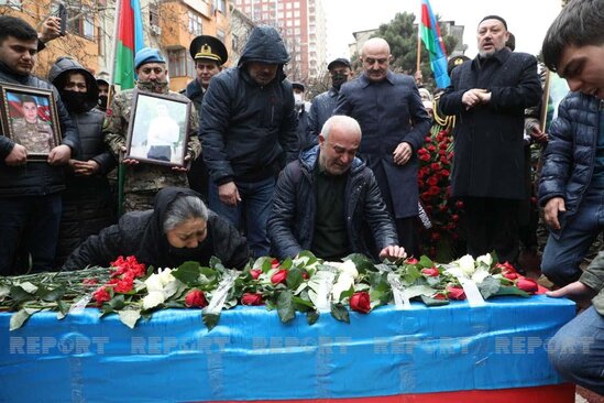 Şuşada şəhid olan əsgər İkinci Şəhidlər xiyabanında dəfn olunub