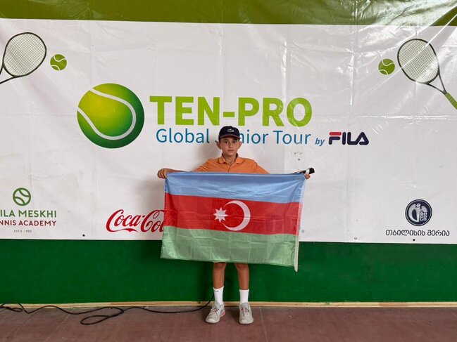 Azərbaycanlı tennisçi Cahangir Aslanov beynəlxalq turnirin qalibi oldu