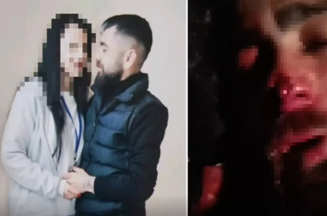 Evli qadınla münasibət quran oğlanın burnunu və qulağını kəsdilər - VİDEO