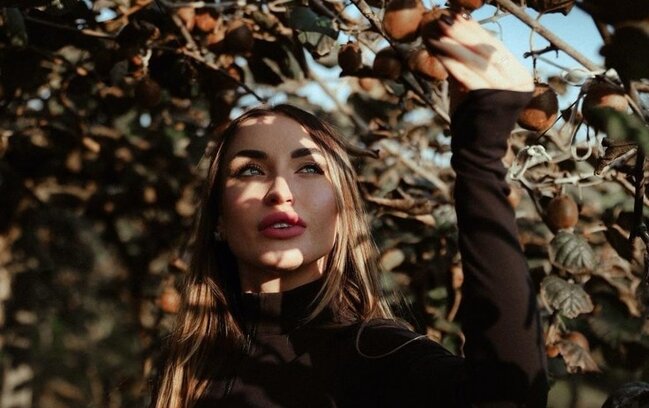 Prezidentin gəlinindən yeni - Fotolar