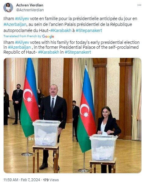 Xankəndidə səsvermə - davam edən anti-Azərbaycan çıxışlar