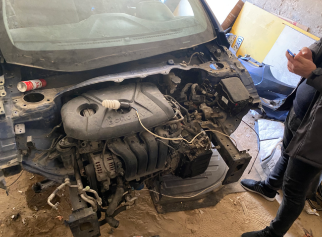 Bakıda "Hyundai Elanantra"nı icarəyə götürüb BU HALA saldı - AXTARIŞDADIR - FOTO