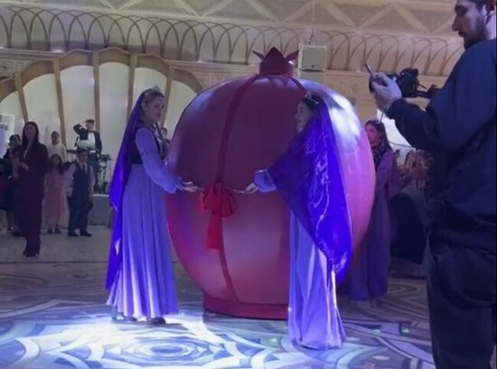 Bakıda toyda qeyri-adi olay yaşandı - VİDEO