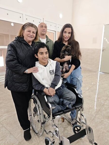 Leyla Əliyeva IDEA Heyvanlara Qayğı Mərkəzində - Fotolar