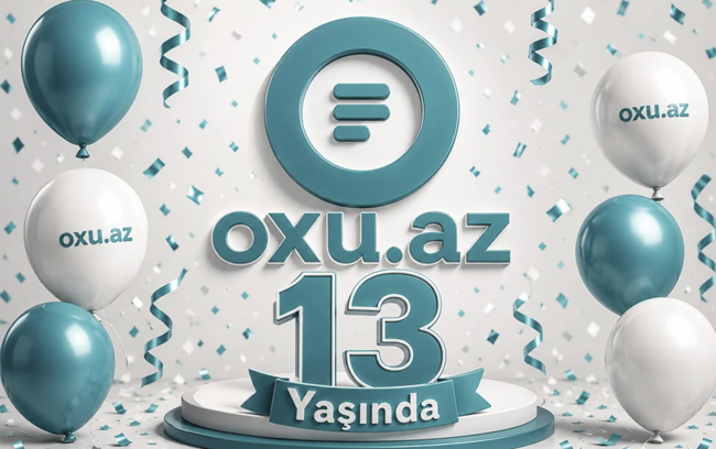 Oxu.az 13 yaşını qeyd edir