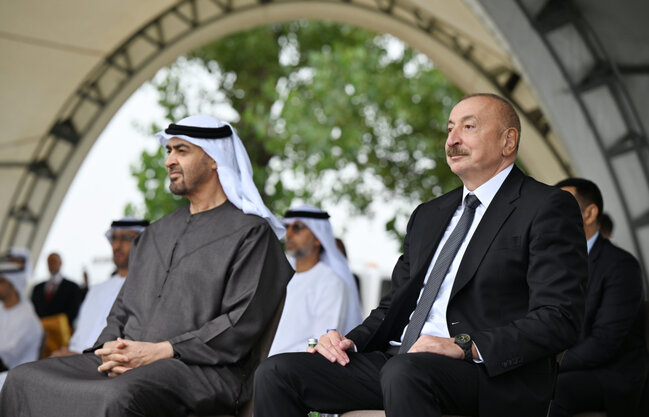 Cıdır düzündə Qarabağ atlarının şousunu izlədilər - Fotolar