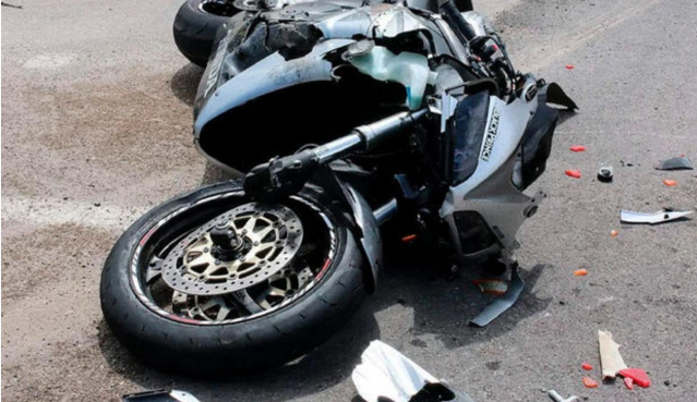 Azərbaycanda ağır qəzada ölən motosikletçinin FOTOSU