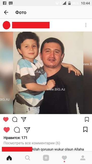 "Lotu" Qulinin oğlu ilə səmimi - FOTOSU