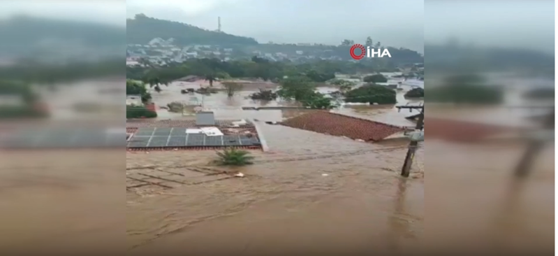 Braziliyada daşqın nəticəsində ölənlərin sayı 21 nəfərə çatdı