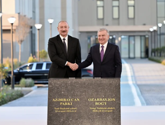 Yeni Daşkənd şəhərində "Azərbaycan" parkının təməli qoyulub - FOTO