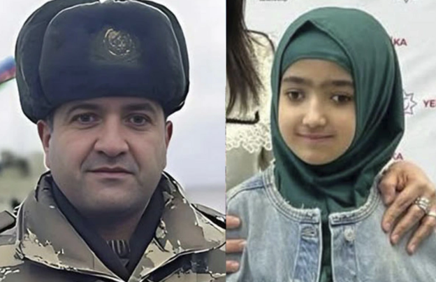 Şəhid polkovnik-leytenantın 13 yaşlı qızı vəfat etdi