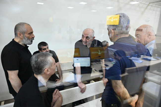Arayikgilin apellyasiya məhkəməsində prokurorlar çıxış etdi - Fotolar