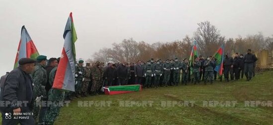 DSX-nin həlak olan hərbi qulluqçusu dəfn edildi - FOTO