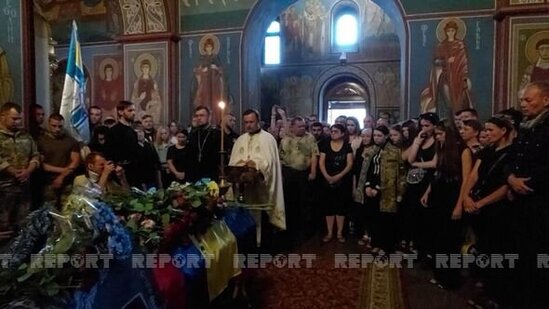 Rusiya-Ukrayna müharibəsində həlak olan azərbaycanlı teleaparıcı dəfn olundu - FOTO