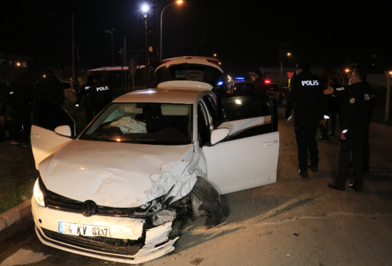 Polisdən saxla əmrinə tabe olmadı, qəza etdi