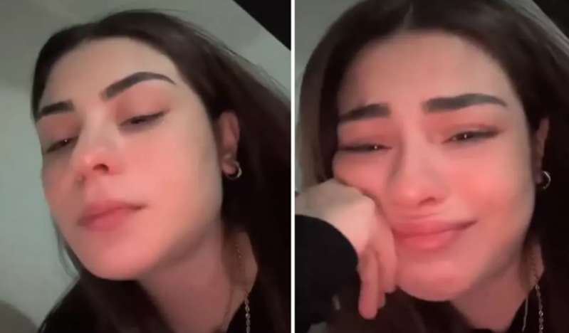 Marketdə şahid olduğu hadisəni gözyaşları içində danışdı - VİDEO