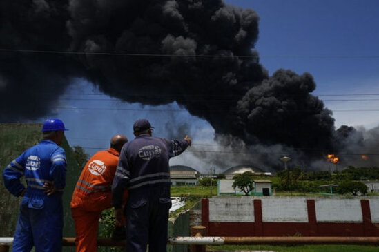 Kubada neft anbarında yanğın yerində dörd nəfərin qalıqları tapılıb