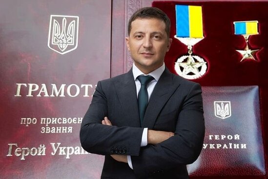 Zelenski Azərbaycan əsilli zabitə "Ukrayna Qəhrəmanı" adı verdi - FOTO