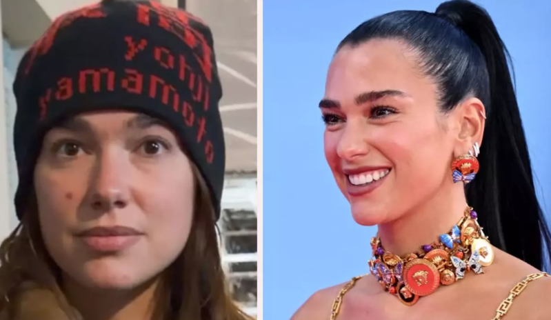 Dua Lipa makiyajsız görüntüləri ilə gündəmə gəldi - VİDEO