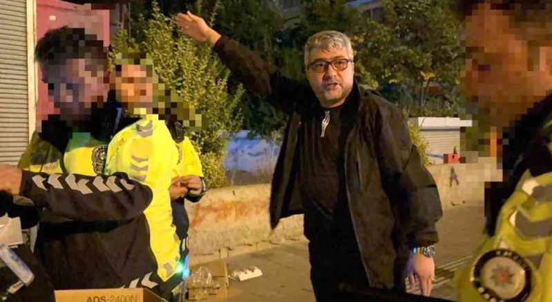 Sərxoş sürücü polisə: "Çörəyimi sənmi verəcəksən?"