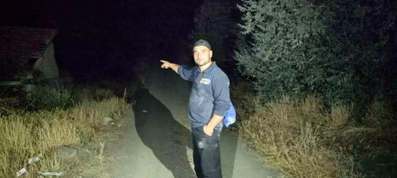 Sivasda "cinli kənd"ə gedən gənc bir gecə orada qaldı