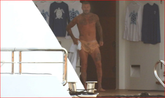 David Bekhemın Fransadakı YAXTA TƏTİLİ - FOTO