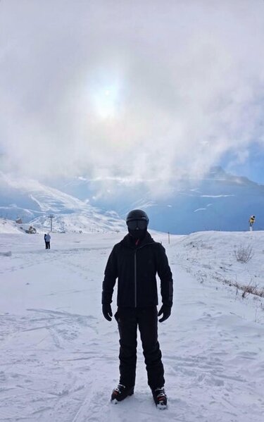 Prezidentin nəvəsi Şahdağdan foto paylaşdı