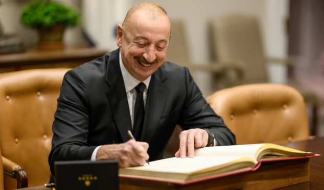 İlham Əliyev ABŞ-yə işgüzar səfəri ilə bağlı paylaşım edib - VİDEO