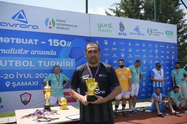 Şamaxıda "Milli Mətbuat – 150" minifutbol turnirinin qalibi müəyyənləşib